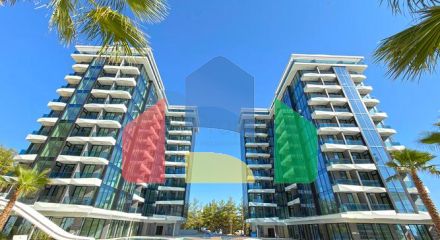 Современная квартира с панорамным видом на море в Авсалларе