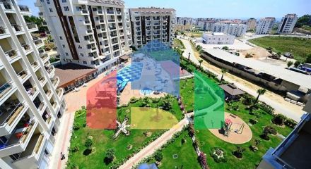 Уютная меблированная квартира с богатой инфраструктурой в живописном районе Авсаллар