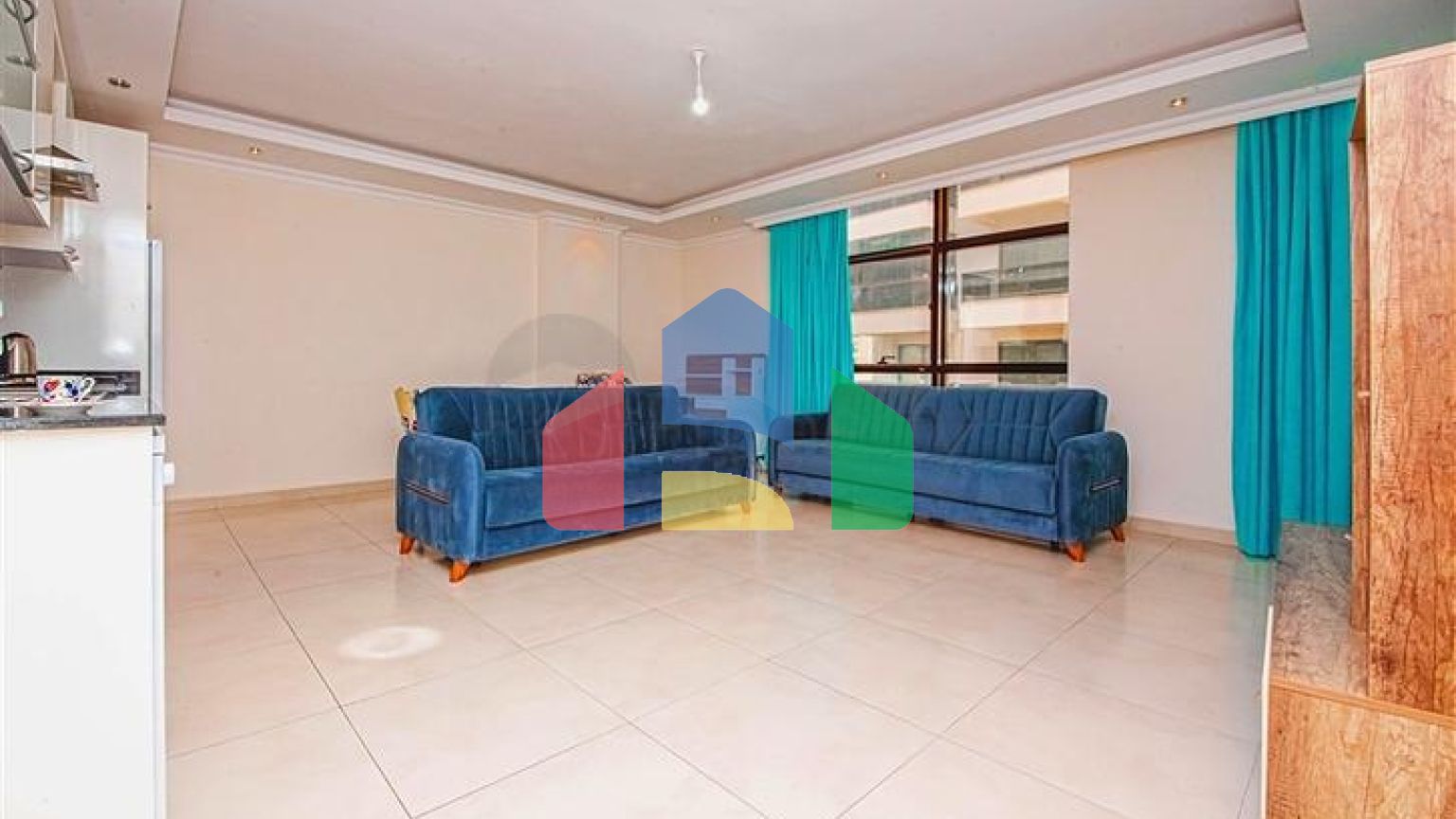 Уютная меблированная квартира с богатой инфраструктурой в живописном районе Авсаллар