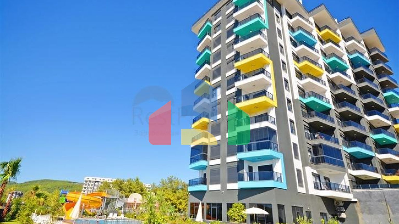 Двухкомнатная квартира 1+1 в районе Авсаллар с развитой инфраструктурой