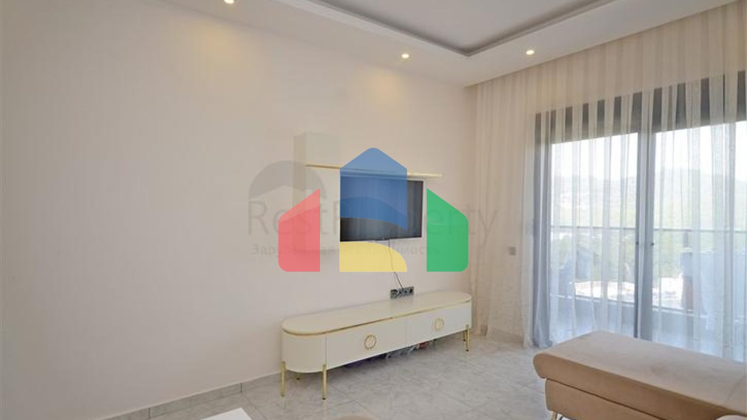 Двухкомнатная квартира 1+1 в районе Авсаллар с развитой инфраструктурой