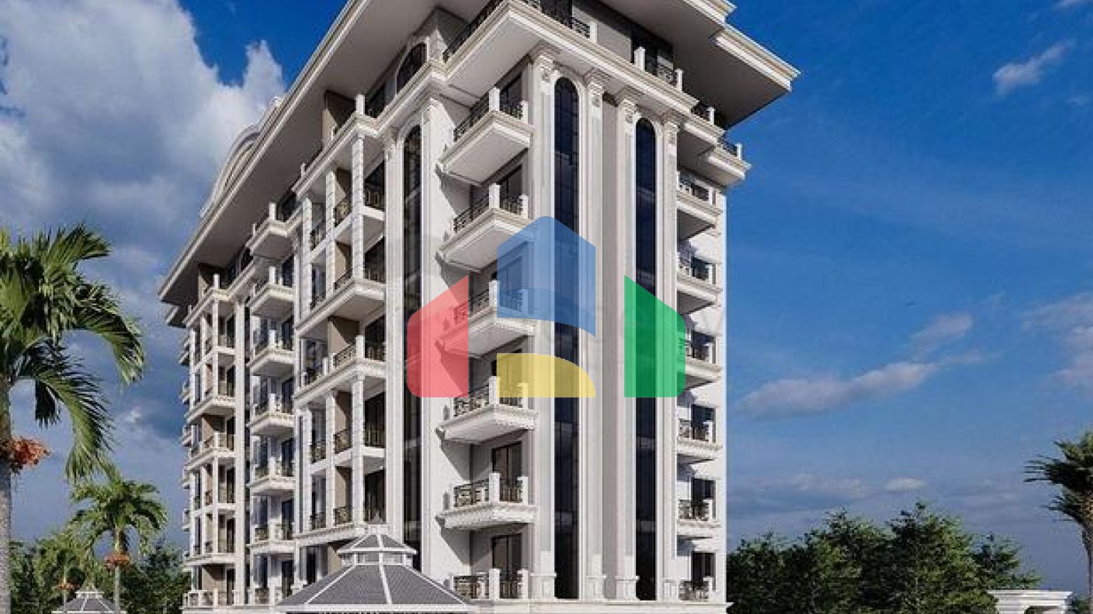 Квартира 1+1 в современном комплексе в Авсалларе