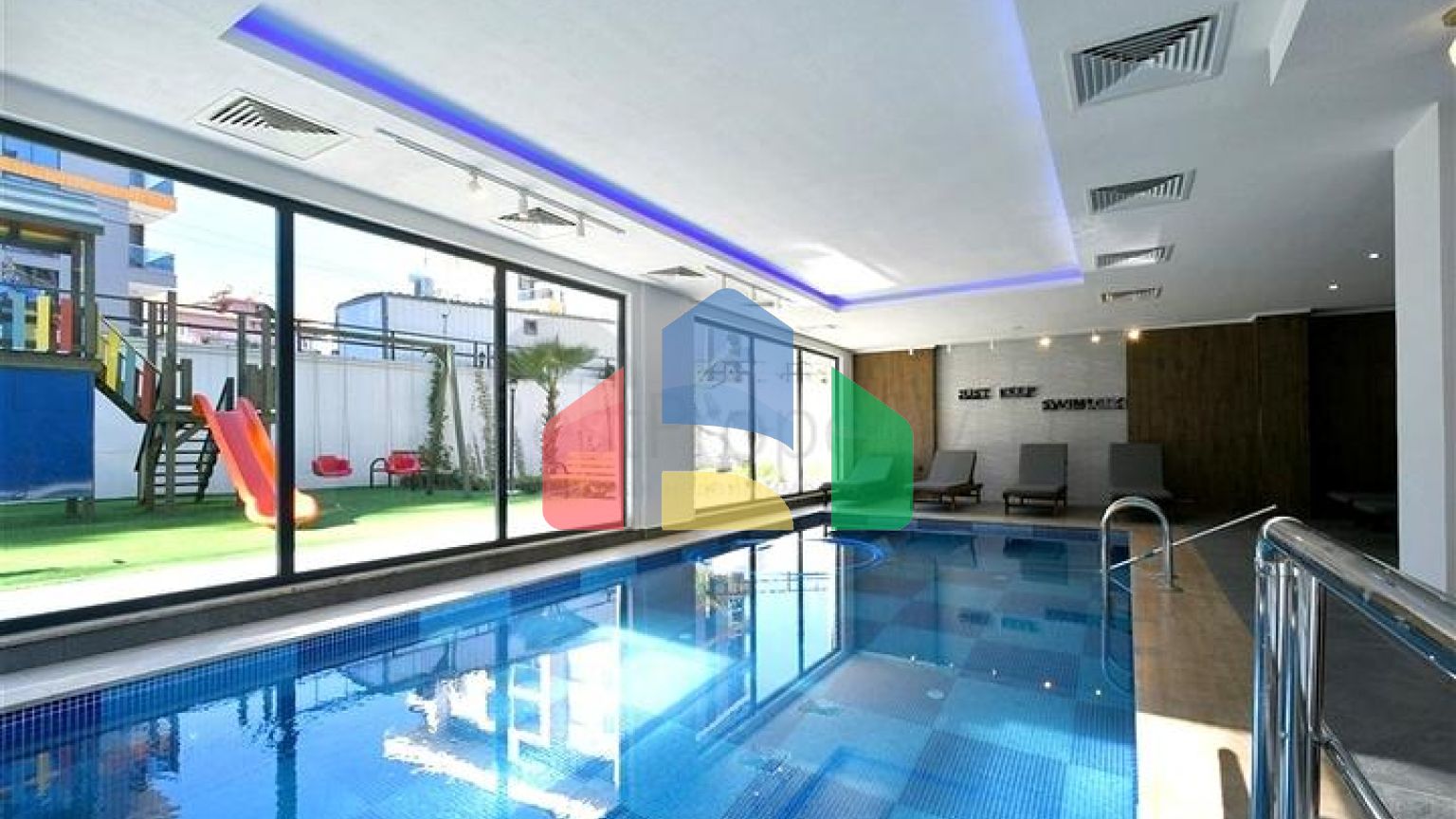 Квартира 1+1 в районе Авсаллар в современном жилом комплексе