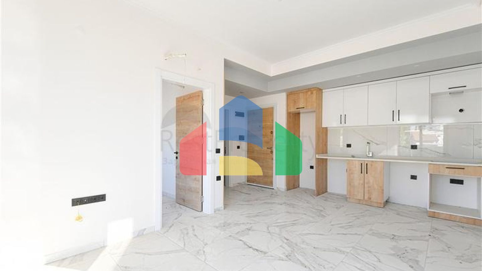 Квартира 1+1 в районе Авсаллар в современном жилом комплексе