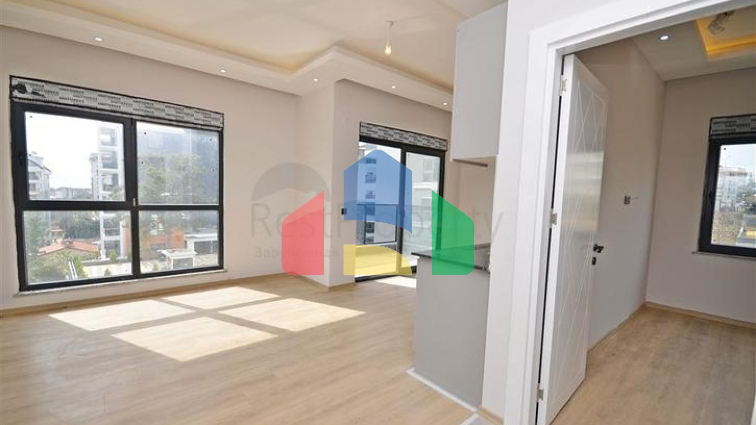 Однокомнатная квартира 1+1 в современном жилом доме района Авсаллар