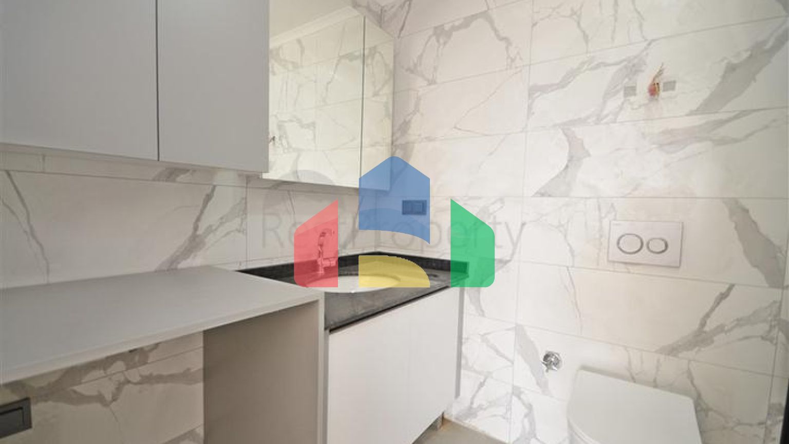 Однокомнатная квартира 1+1 в современном жилом доме района Авсаллар