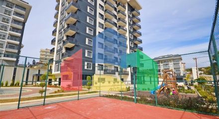 Однокомнатная квартира 1+1 в современном жилом доме района Авсаллар