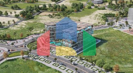Інвестиційні квартири з басейном в Дубаї, Арджан