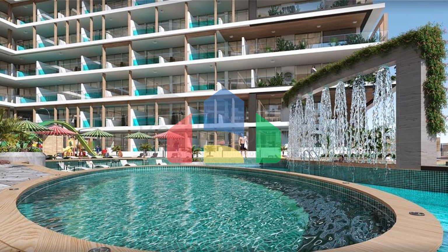 Инвестиционные квартиры с бассейном в Дубае, Арджан