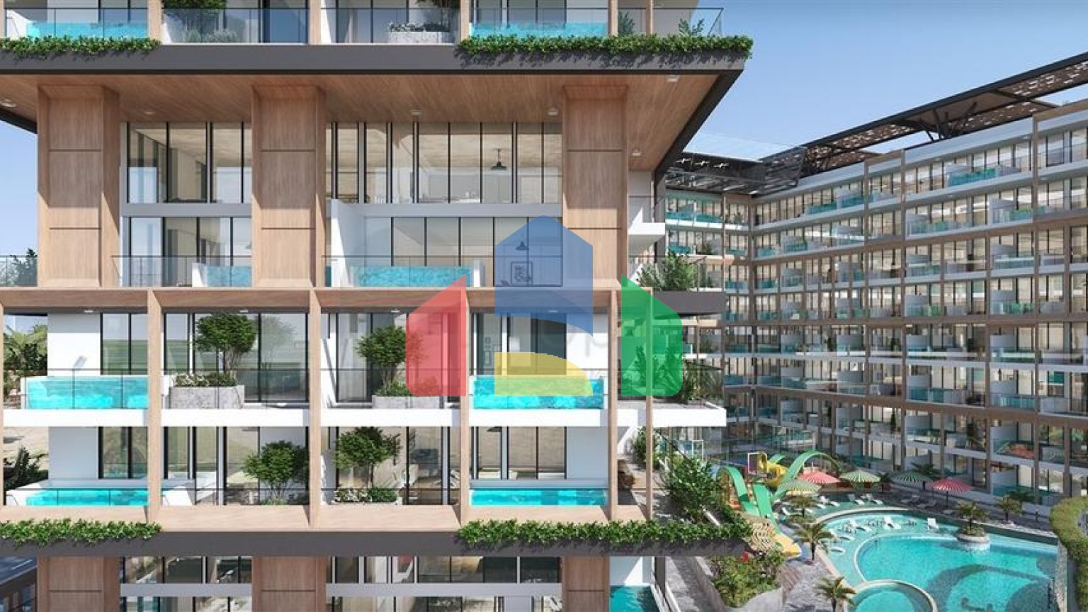 Инвестиционные квартиры с бассейном в Дубае, Арджан