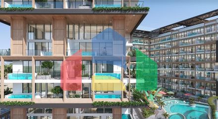 Инвестиционные квартиры с бассейном в Дубае, Арджан