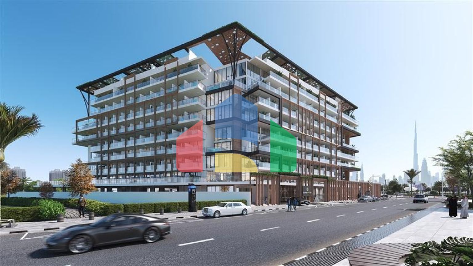 Инвестиционные квартиры с бассейном в Дубае, Арджан