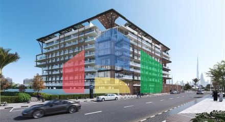 Инвестиционные квартиры с бассейном в Дубае, Арджан