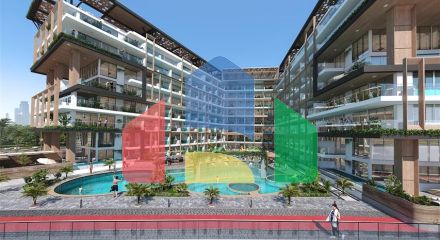 Инвестиционные квартиры с бассейном в Дубае, Арджан