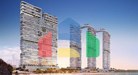 Елітні апартаменти Cavalli з видом на море в Дубай Харбор