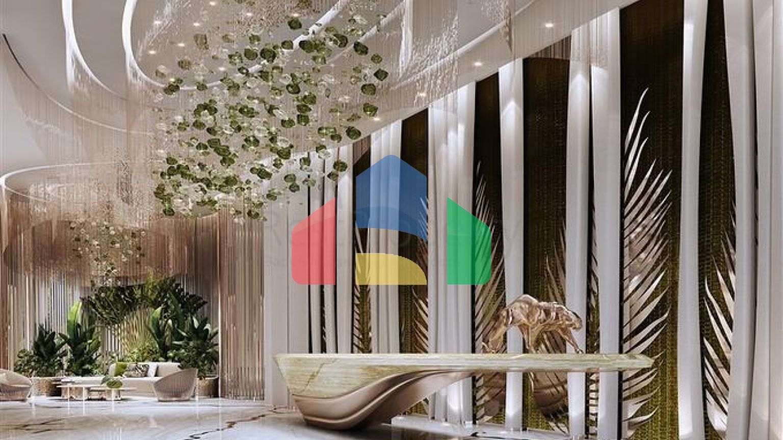 Елітні апартаменти Cavalli з видом на море в Дубай Харбор