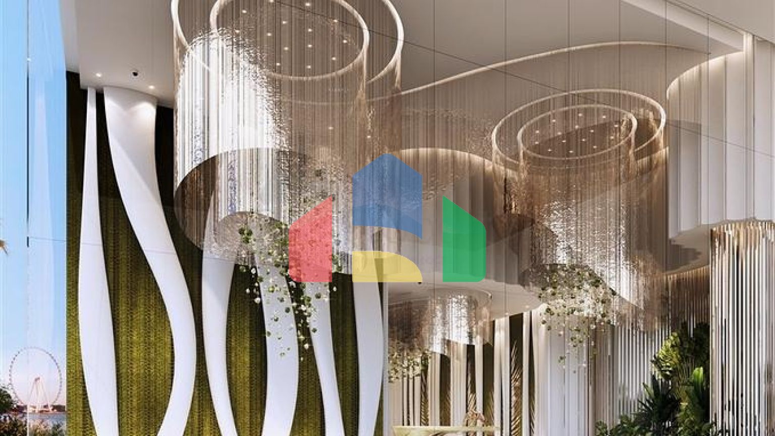 Елітні апартаменти Cavalli з видом на море в Дубай Харбор