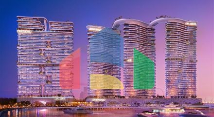 Елітні апартаменти Cavalli з видом на море в Дубай Харбор