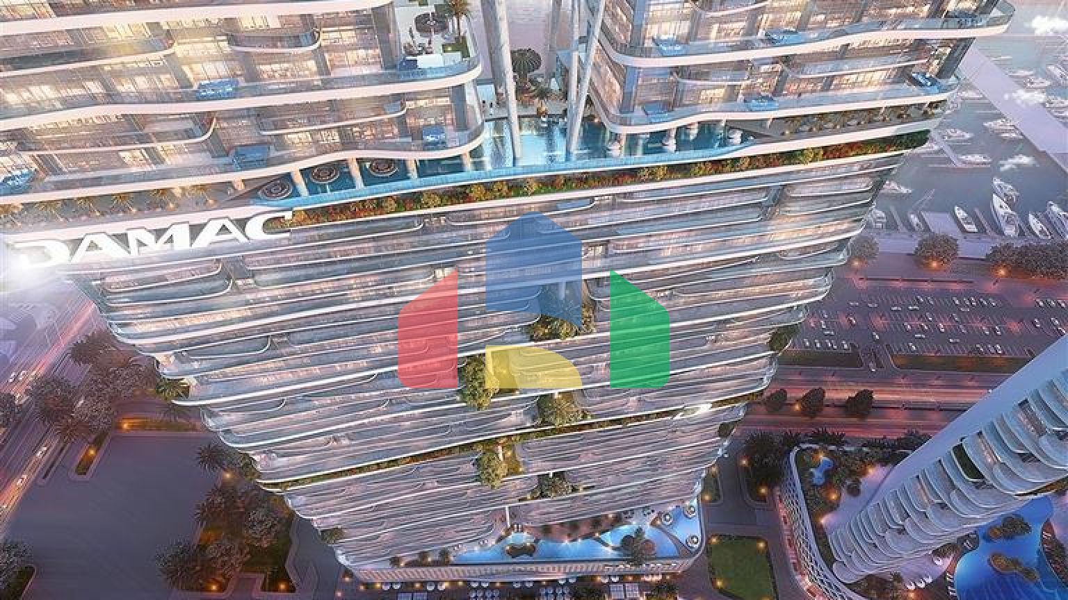 Елітні апартаменти Cavalli з видом на море в Дубай Харбор