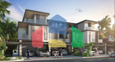 A new complex of townhouses and villas in the prestigious Dubai Land area