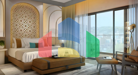 A new complex of townhouses and villas in the prestigious Dubai Land area