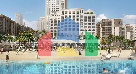 Уникальный и первый проект на Creek Beach в Дубай
