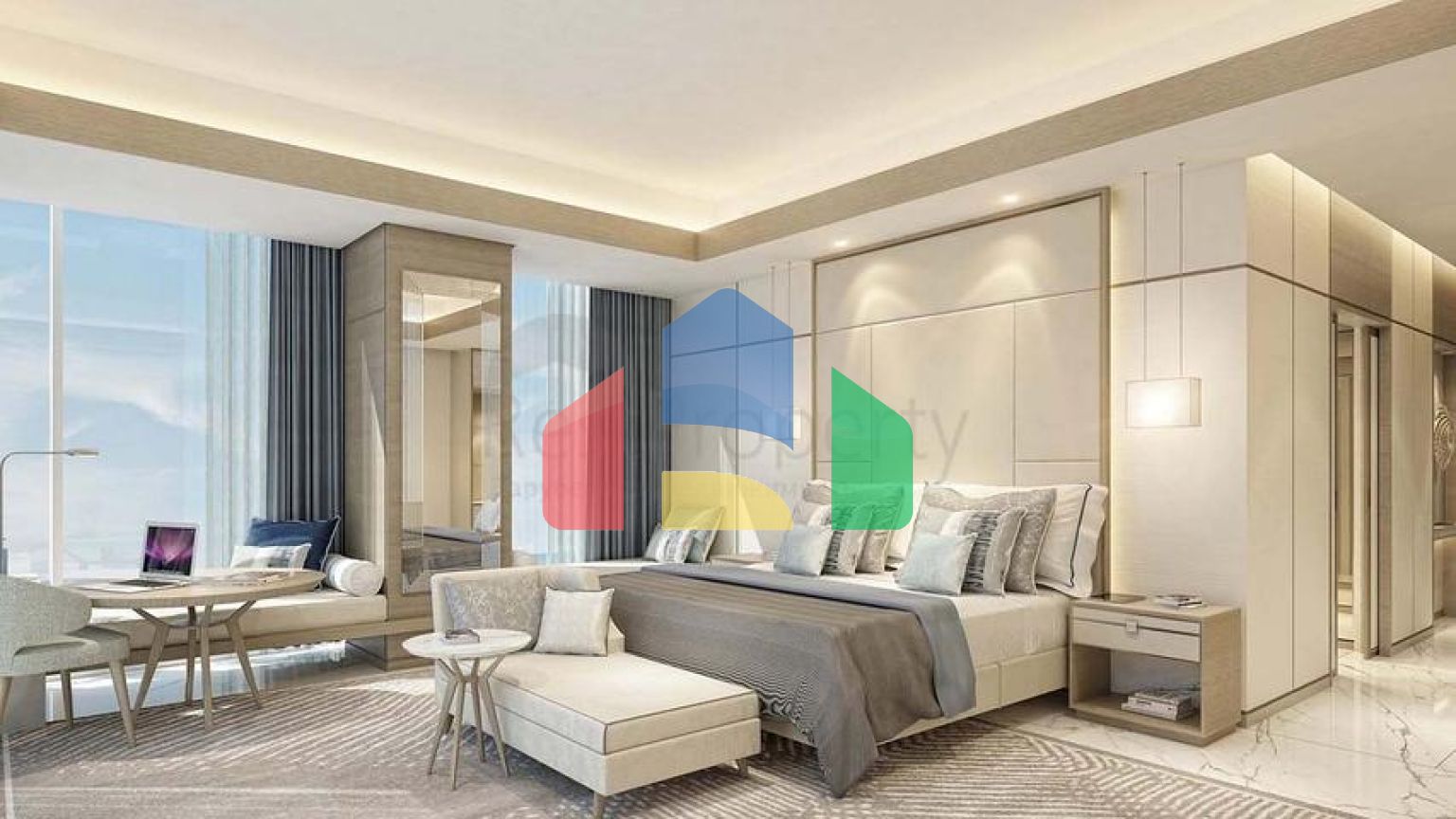 Новый жилой комплекс на берегу Персидского залива