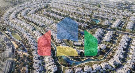 Роскошный комплекс вилл в районе Dubai Land