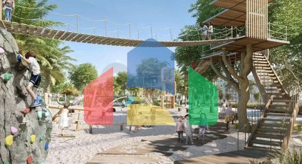 Роскошный комплекс вилл в районе Dubai Land