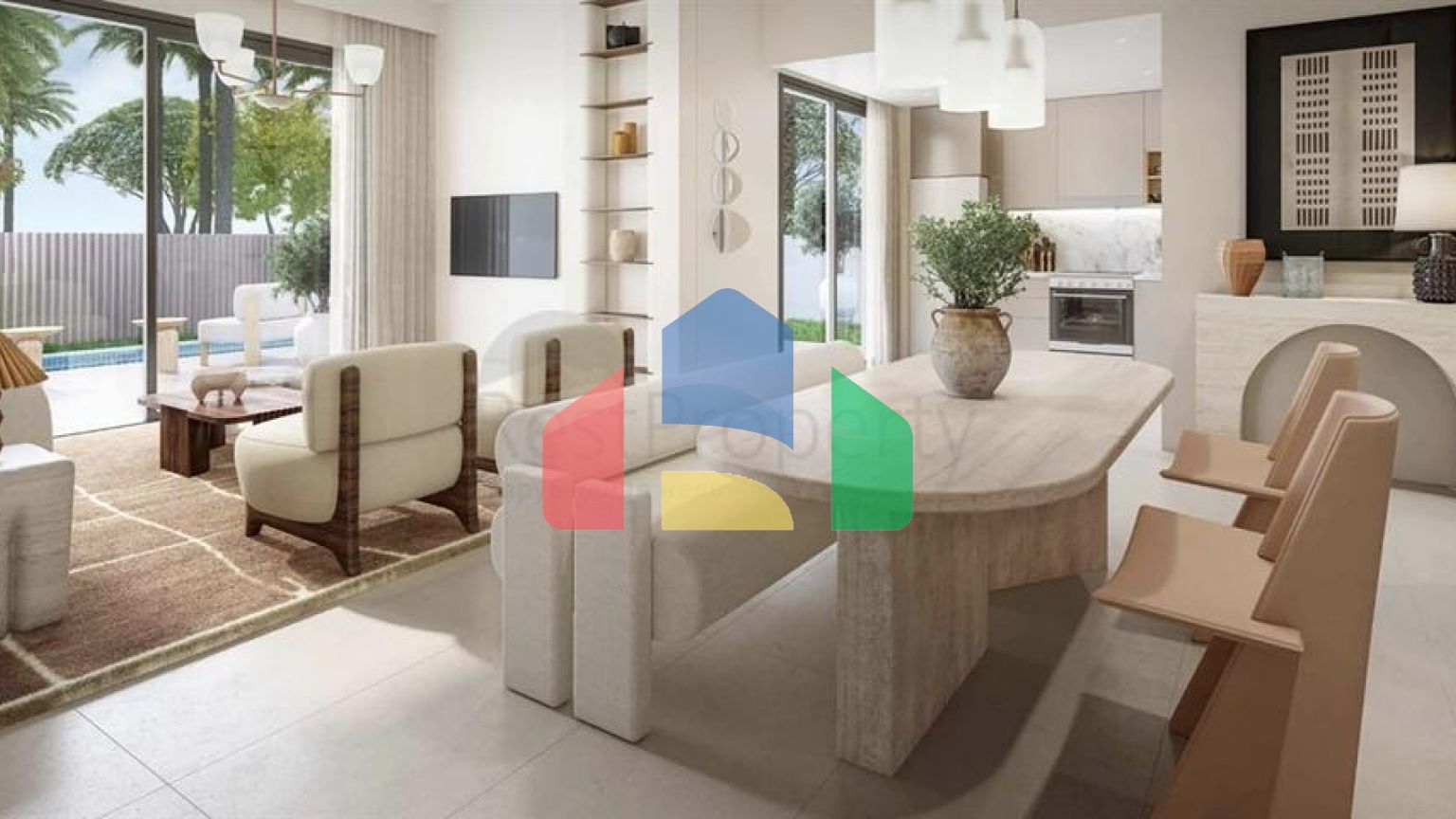 Розкішний комплекс вілл в районі Dubai Land