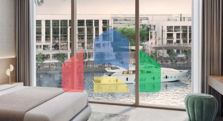 Luxury residential project in Dubai Water Canal, 5 minutes from the beach