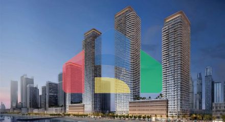 Новий комплекс на першій лінії Перської затоки в районі Emaar Beachfront