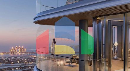 Новий комплекс на першій лінії Перської затоки в районі Emaar Beachfront