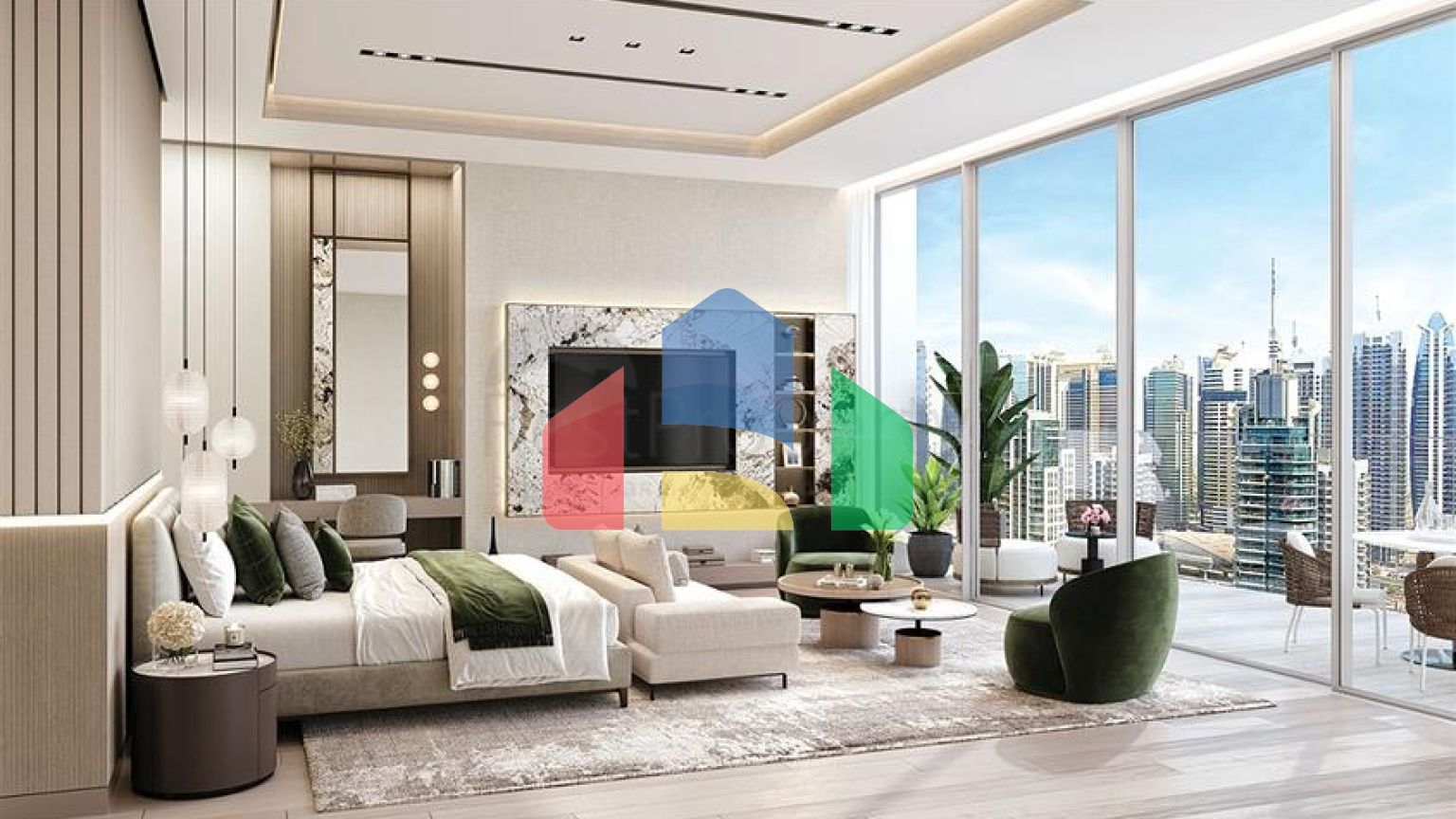 Проект премиум класса на берегу Персидского залива в районе Дубай Марина