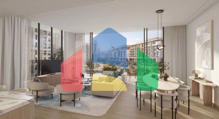 Новый жилой комплекс в популярном районе Madinat Jumeirah Living Новый жилой комплекс в популярном районе Madinat Jumeirah Living