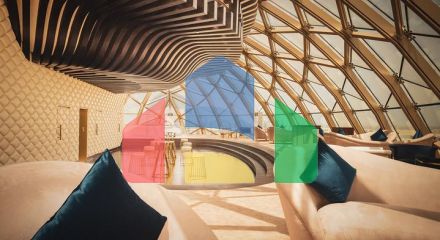 Шестиповерховий будинок з розкішними меблями і басейном в Дубай