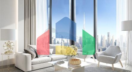 Apartments in a project with rich infrastructure in a developing area of Dubai