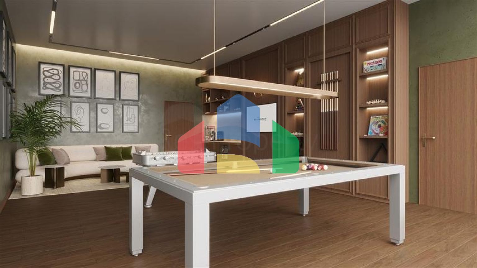 Апартаменти з Видом на море і Дубай на Пальма Джумейра