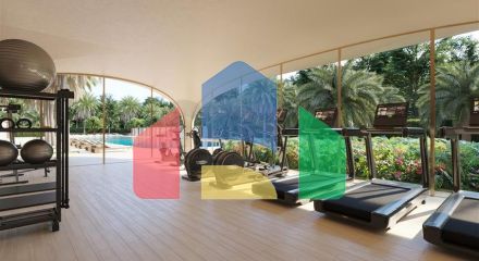 Апартаменти з Видом на море і Дубай на Пальма Джумейра