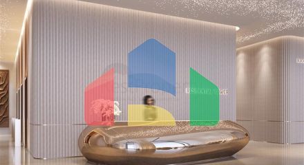 Роскошные квартиры с видом на город в небоскребе в Дубай Роскошные квартиры с видом на город в небоскребе в Дубай