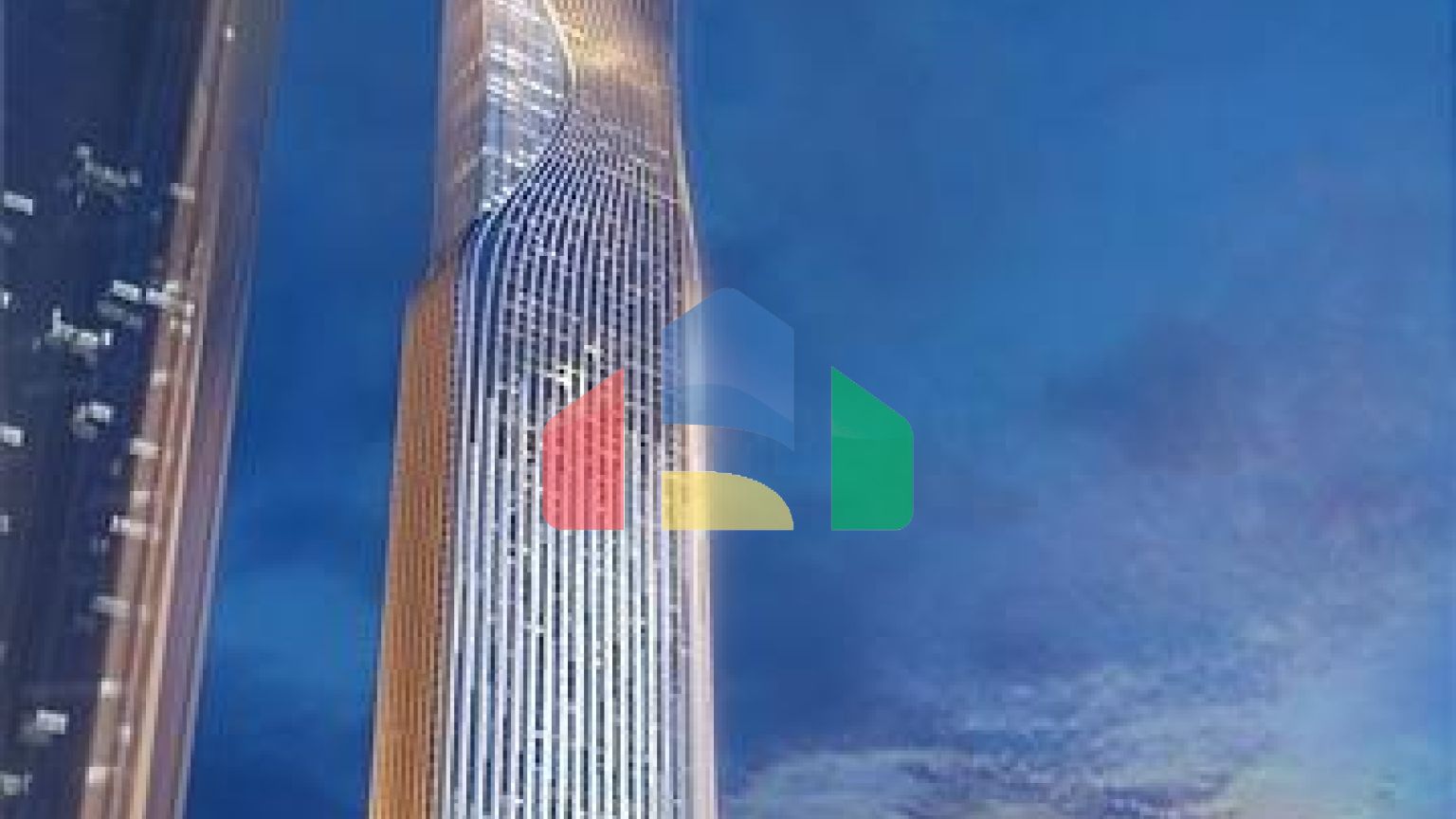 Роскошные квартиры с видом на город в небоскребе в Дубай