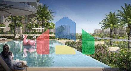 Новий житловий комплекс в мальовничому районі Dubai Hills Estate