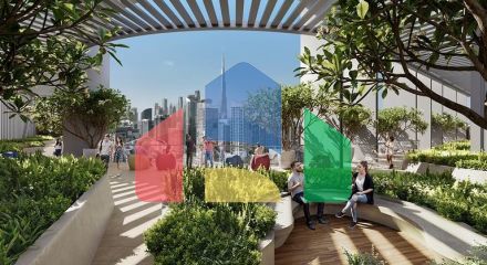 A new project in the center of Dubai