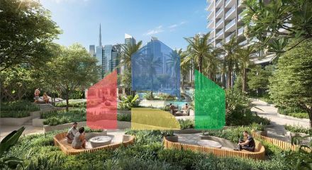 A new project in the center of Dubai