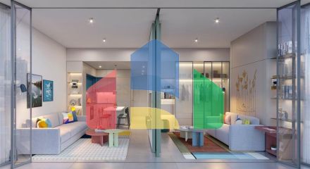 A new project in the center of Dubai