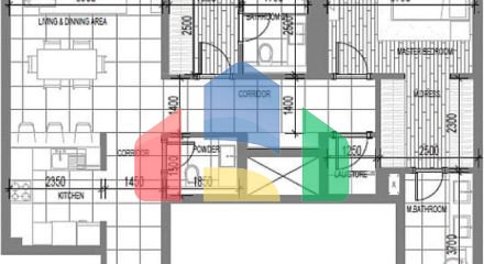 Квартира 2+1 с видом на море в Дубай Квартира 2+1 с видом на море в Дубай