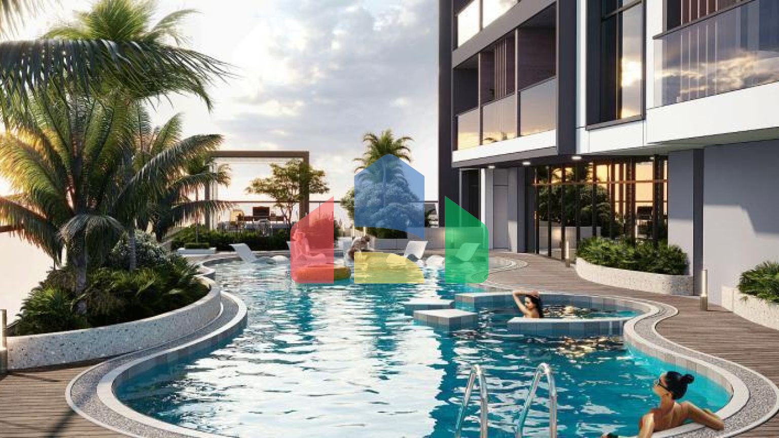 Квартира 1+1 в Дубай