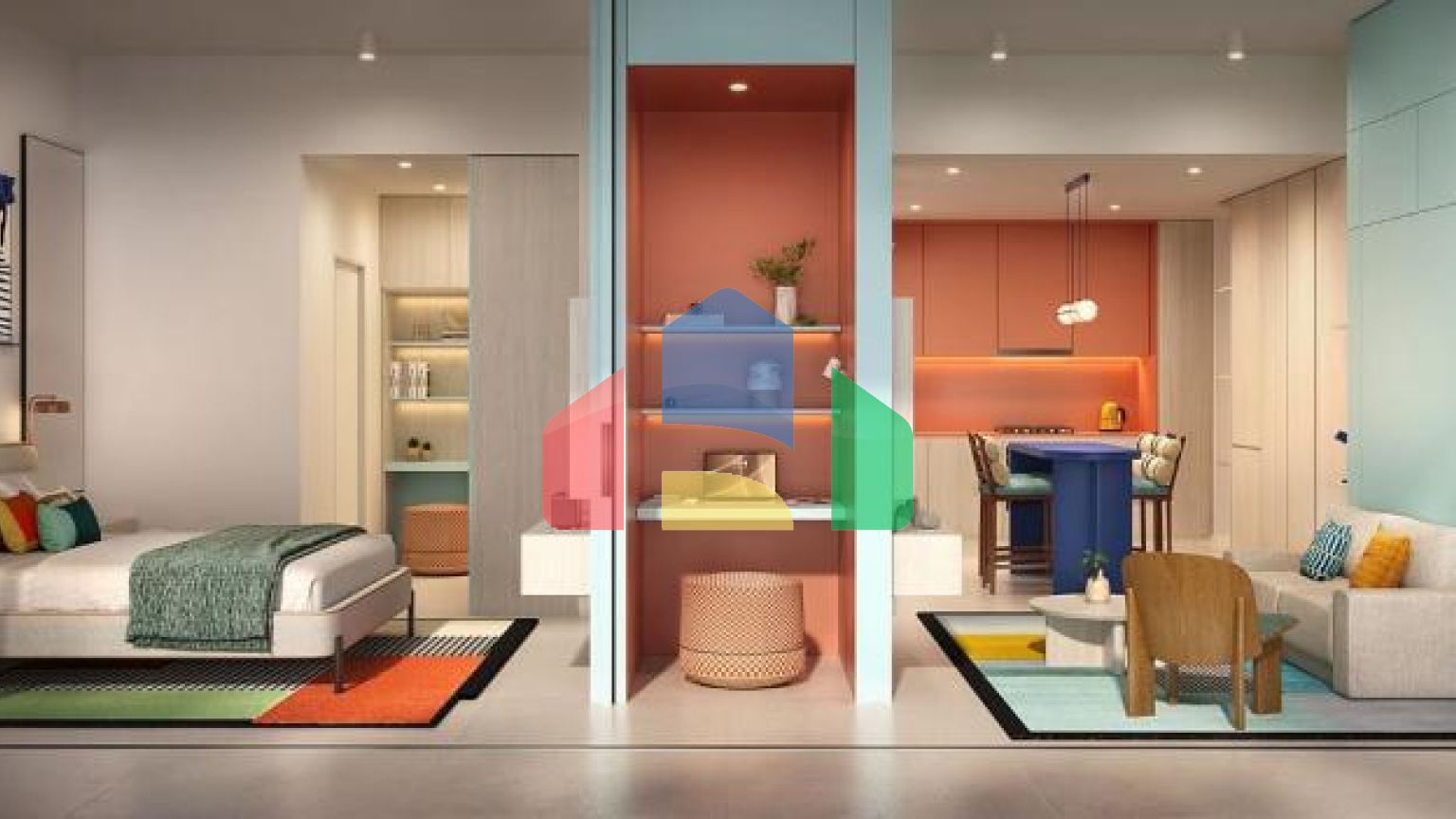 Квартира 2+1 в Дубай