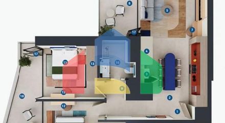 Квартира 2+1 в Дубай Квартира 2+1 в Дубай