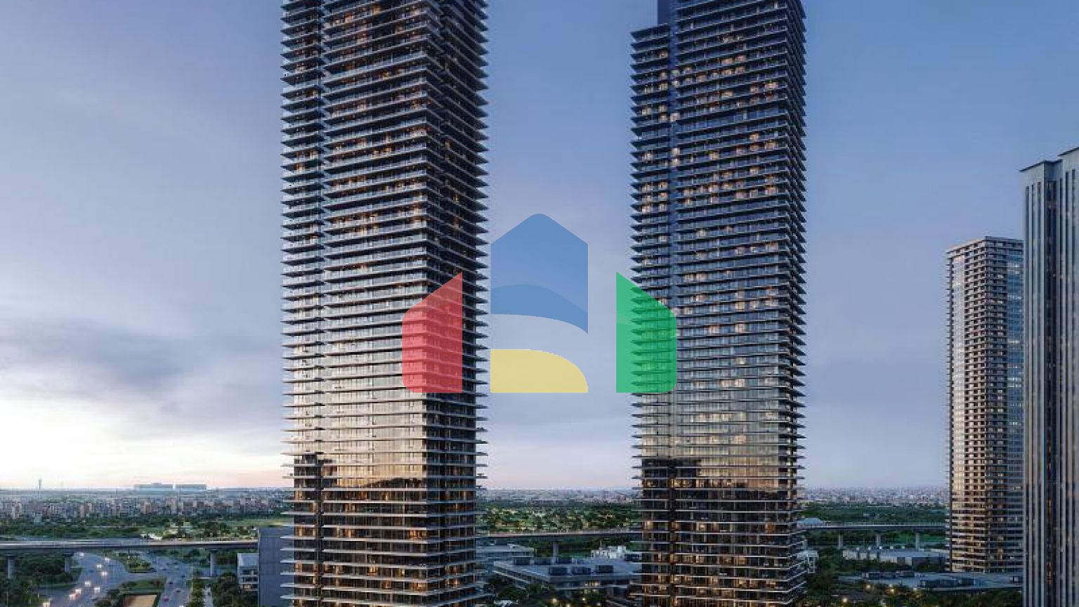 Квартира 2+1 с видом на море в Дубай